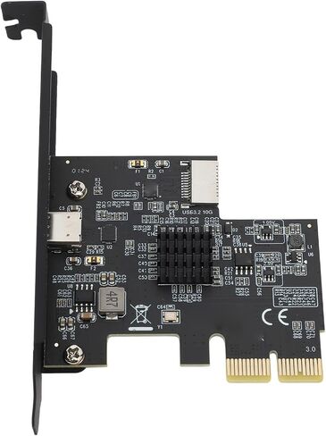 Pissente USB 3.2 Gen2 10Gbps Expansion Card, PCIe 2X Type C in Kuwait