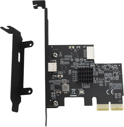 Pissente USB 3.2 Gen2 10Gbps Expansion Card, PCIe 2X Type C in Kuwait