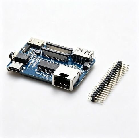 5V Gigabit Ethernet RJ45 USB Expanding Board 40PIN GPIO Header for Pi CM4 in Kuwait