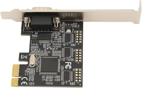 Pissente PCIe X1 RS232 Serial Adapter Card, Single Port in Kuwait