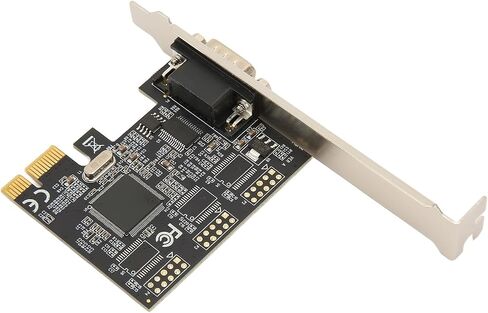 Pissente PCIe X1 RS232 Serial Adapter Card, Single Port in Kuwait