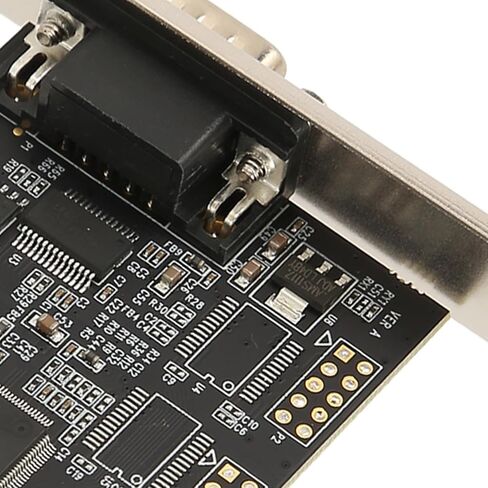Pissente PCIe X1 RS232 Serial Adapter Card, Single Port in Kuwait
