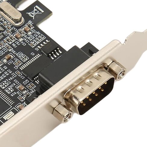 Pissente PCIe X1 RS232 Serial Adapter Card, Single Port in Kuwait