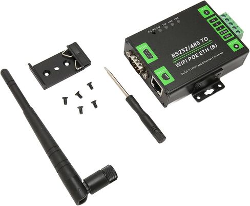 Pissente RS232 RS485 Serial to WiFi Ethernet Converter, POE in Kuwait