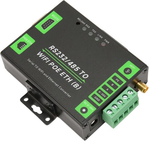 Pissente RS232 RS485 Serial to WiFi Ethernet Converter, POE in Kuwait