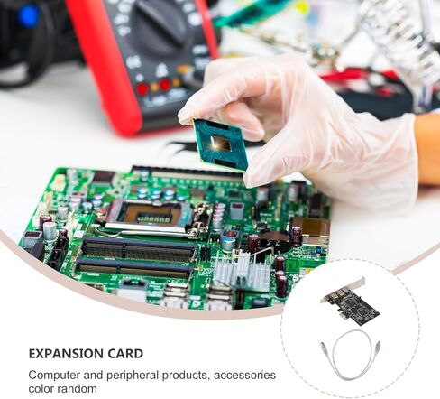 Pcie to 1394 Expansion Card with 3 External Ports and Cable in Kuwait
