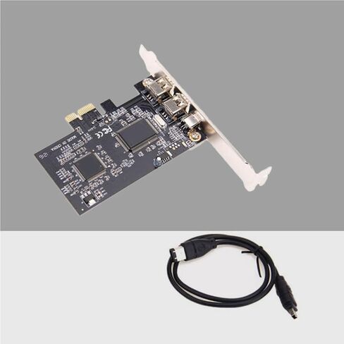 Pcie to 1394 Expansion Card with 3 External Ports and Cable in Kuwait