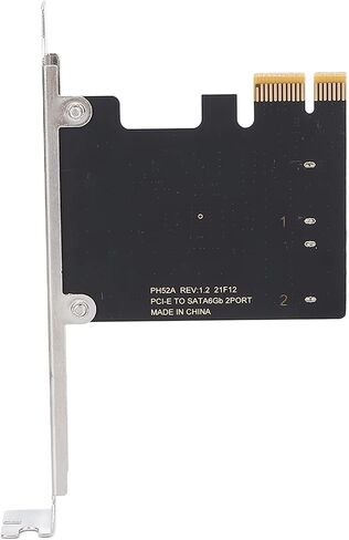 Pissente PCIE to 2 Port 6Gbps Adapter Card, Hot Swappable in Kuwait
