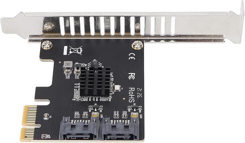 Pissente PCIE to 2 Port 6Gbps Adapter Card, Hot Swappable in Kuwait