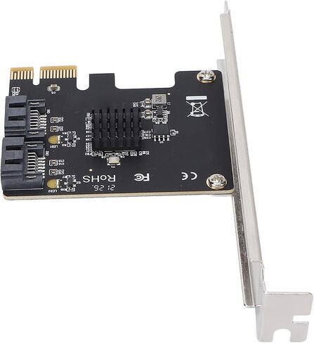 Pissente PCIE to 2 Port 6Gbps Adapter Card, Hot Swappable in Kuwait