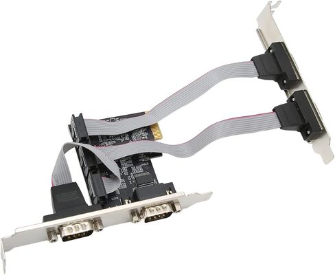 Pissente PCIE RS232 Serial Card, 4 Port AX99100 Chipset in Kuwait