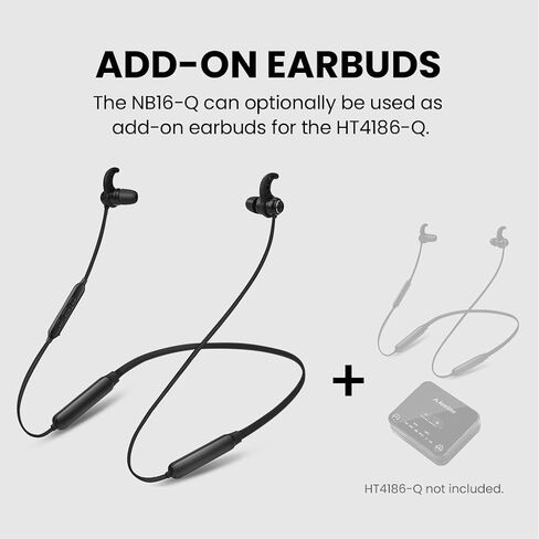Avantree NB16-Q - aptX Adaptive Bluetooth Neckband Earbuds in Kuwait