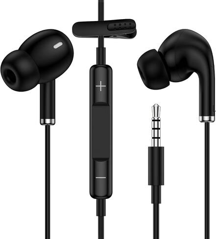 3.5mm Jack Plug Earphones Wired Headphones Earbuds, Ear Buds Head Phones in Kuwait