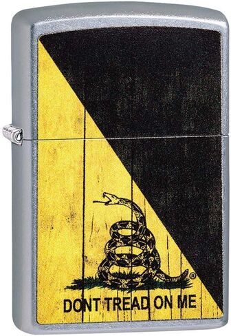 Zippo Don't Tread on Me Street Chrome Pocket Lighter in Kuwait