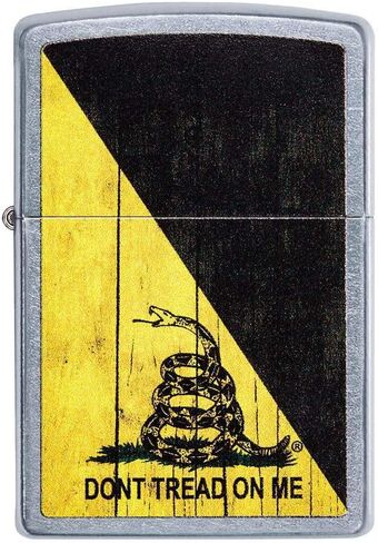 Zippo Don't Tread on Me Street Chrome Pocket Lighter in Kuwait