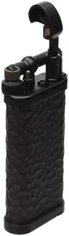 4th Generation IM Corona Old Boy Butane Soft Flame Lighter with Adjustable Flame - Black Perique in Kuwait