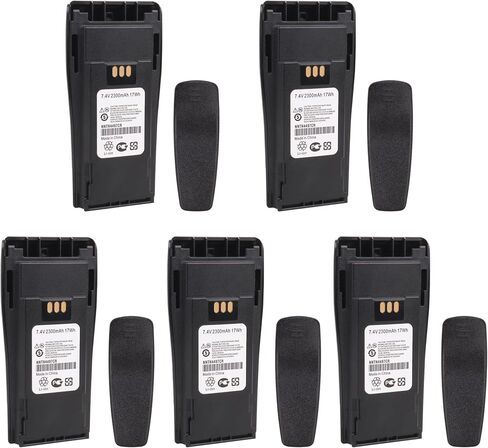 5-Pack NNTN4497CR NNTN4497DR Battery for Motorola CP040 CP140 CP150 CP160 in Kuwait