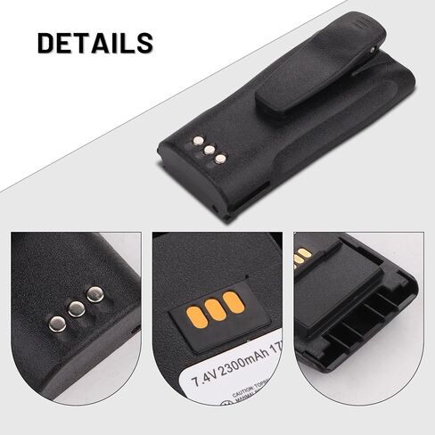 5-Pack NNTN4497CR NNTN4497DR Battery for Motorola CP040 CP140 CP150 CP160 in Kuwait