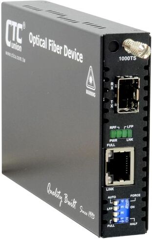 FRM220-1000TS Gigabit Ethernet 1000BaseT to SFP Slot Managed Fiber Media Converter, Jumbo Packet in Kuwait