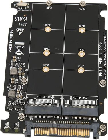 Pissente NVMe U.2 to Combo M.2 PCIe SSD Adapter, 40Gbps in Kuwait