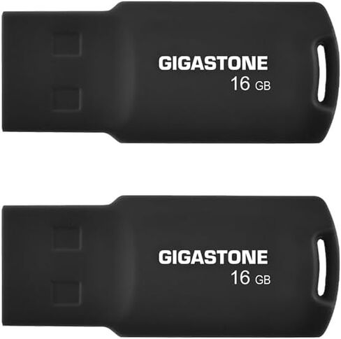 GIGASTONE V70 16GB 2-Pack USB 2.0 Flash Drive Thumb Drive Memory Stick Pen Drive Capless Design Pen Drive in Kuwait