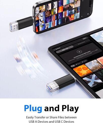 64GB USB Flash Drive 1PCS USB 2.0 Flash Drive Thumb Drive Jump Drives Keychain Memory Stick-Black in Kuwait