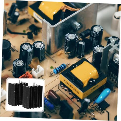 10pcs Aluminum Heat Sink Fin to Cooler Voltage Regulator Cooling Plate in Kuwait