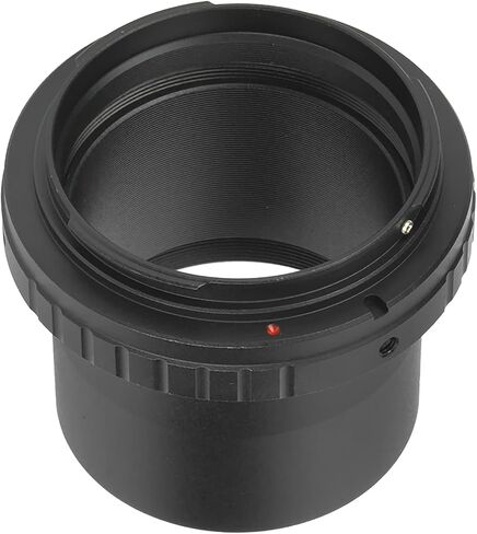 Telescope Lens Adapter Ring, High Accuracy, Suitable for 2 Inch Telescopes, Black Aluminum Alloy for Mount Cameras in Kuwait