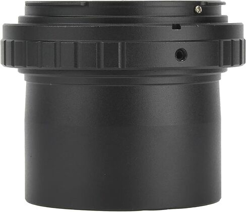 Telescope Lens Adapter Ring, High Accuracy, Suitable for 2 Inch Telescopes, Black Aluminum Alloy for Mount Cameras in Kuwait