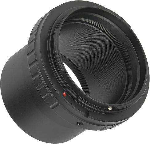 Telescope Lens Adapter Ring, High Accuracy, Suitable for 2 Inch Telescopes, Black Aluminum Alloy for Mount Cameras in Kuwait