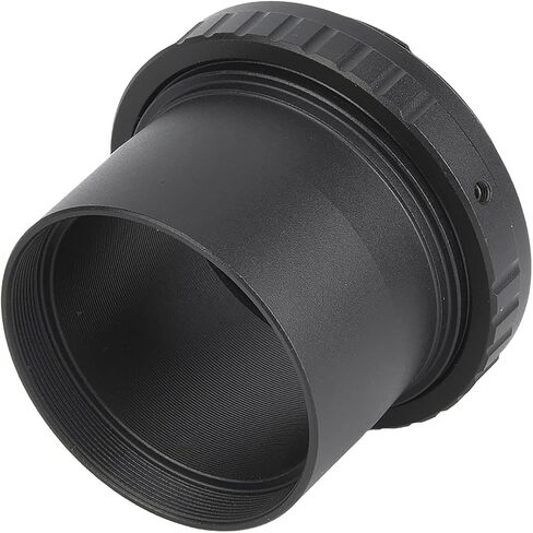 Telescope Lens Adapter Ring, High Accuracy, Suitable for 2 Inch Telescopes, Black Aluminum Alloy for Mount Cameras in Kuwait