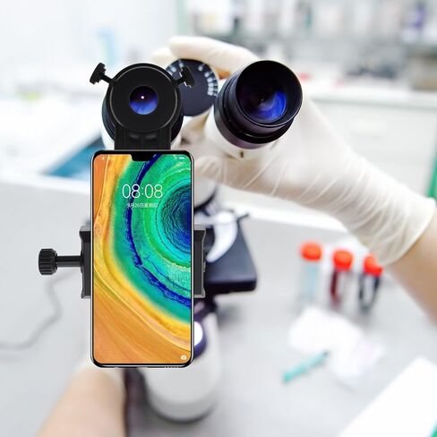 Monocular Photography Adapter for Mobile Phones and Binoculars, Black in Kuwait
