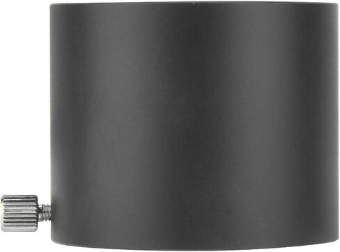 Metal Telescope Mount Adapter, Durable M48-2'' Telescope Adapter for 2 Inch Eyepiece, Astrophotography Filters, Black Aluminum Alloy, Portable in Kuwait