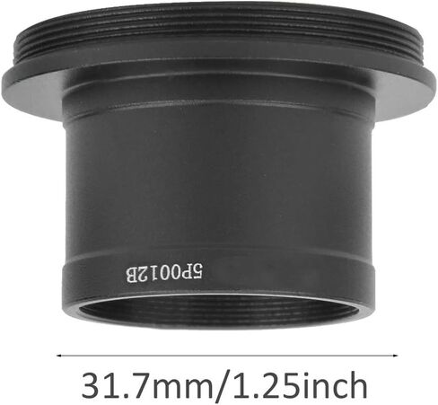 Adapter Ring for Astronomical Telescopes, Practical DSLR Mounting for 1.25 Inch Filter, Black Metal. 1 x T Adapter Ring for Astronomical Telescopes in Kuwait