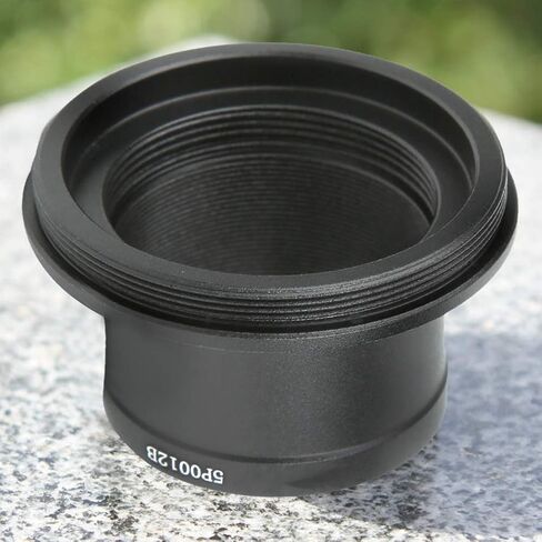 Adapter Ring for Astronomical Telescopes, Practical DSLR Mounting for 1.25 Inch Filter, Black Metal. 1 x T Adapter Ring for Astronomical Telescopes in Kuwait