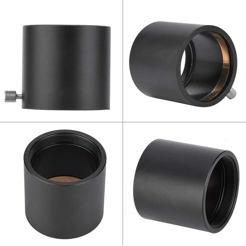 Accurate 2 Inch SCT Astronomical Telescope Adapter with Durable Material for Cassegrain Black Color for Astronomy Enthusiasts in Kuwait