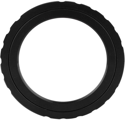 Durable Aluminum Alloy Infinite Focus Telescope Adapter Ring for AF Mount Camera, Easy to Install, Black, 1 Telescope Adapter Ring in Kuwait