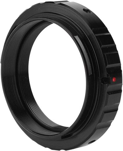 Durable Aluminum Alloy Infinite Focus Telescope Adapter Ring for AF Mount Camera, Easy to Install, Black, 1 Telescope Adapter Ring in Kuwait
