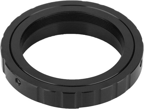 Durable Aluminum Alloy Infinite Focus Telescope Adapter Ring for AF Mount Camera, Easy to Install, Black, 1 Telescope Adapter Ring in Kuwait