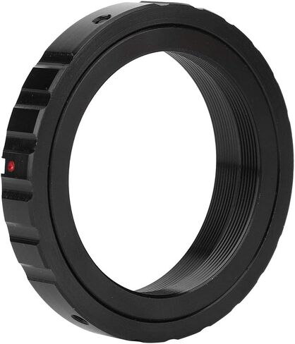 Durable Aluminum Alloy Infinite Focus Telescope Adapter Ring for AF Mount Camera, Easy to Install, Black, 1 Telescope Adapter Ring in Kuwait