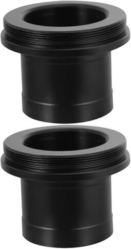 2pcs Stainless Steel 1.25 Inch Telescope Adapter for DSLR Camera Mount in Kuwait