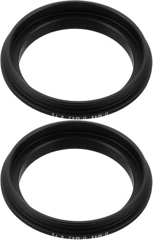 2pcs Telescope Alloy M48 Ring M42 Male to Adapter Female Aluminum in Kuwait