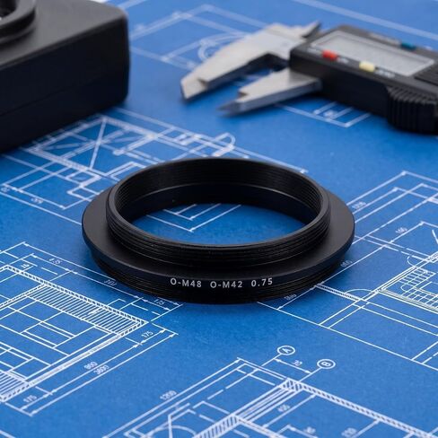 2pcs Telescope Alloy M48 Ring M42 Male to Adapter Female Aluminum in Kuwait