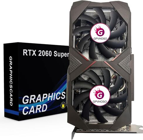 GPVHOSO RTX 2060 8GB Super Graphics Card 256Bit GDDR6, in Kuwait