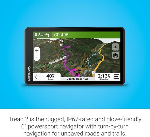 Garmin Tread® 2, Powersport Navigator, 6" Glove-Friendly Display in Kuwait