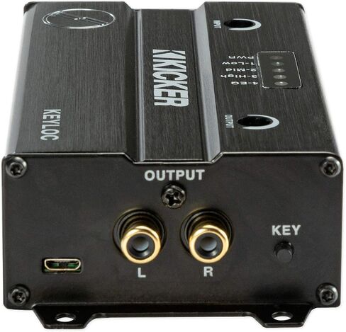 Kicker KEYLOC DSP Smart Powered Line-Out Converter 47KEYLOC Bundle with Rockville Rock Anywhere Waterproof Portable Bluetooth SpeakerwithTWS Stereo Linking in Kuwait