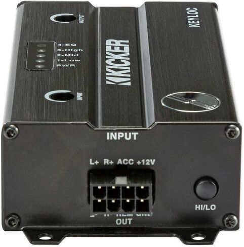 Kicker KEYLOC DSP Smart Powered Line-Out Converter 47KEYLOC Bundle with Rockville Rock Anywhere Waterproof Portable Bluetooth SpeakerwithTWS Stereo Linking in Kuwait