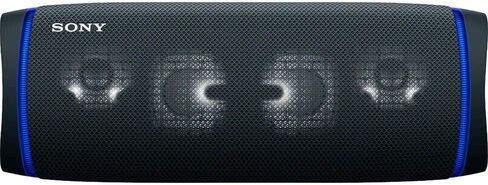 Sony SRS-XB43 EXTRA BASS Wireless Bluetooth Outdoor Speaker with 24-Hour Battery Life, IP67 Waterproof, USB-C Charging, Party Lights, Speakerphone - Black in Kuwait