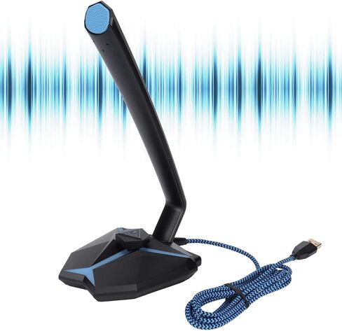 High Performance USB Microphone with Flexible Gooseneck and LED in Kuwait
