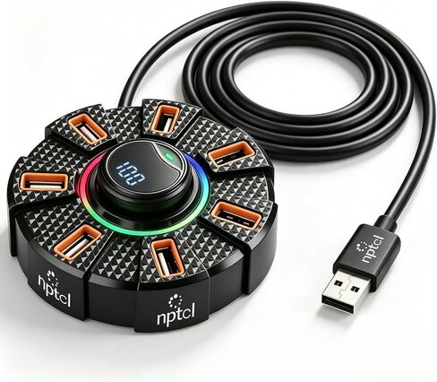 NPTCL Wireless USB Microphone for PC, Laptop, Computer User in Kuwait